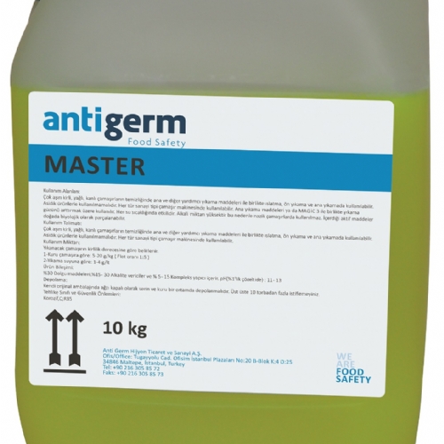 Anti Germ Master Genel Amaçlı Temizleyici ve Yağ Çözücü 10KG