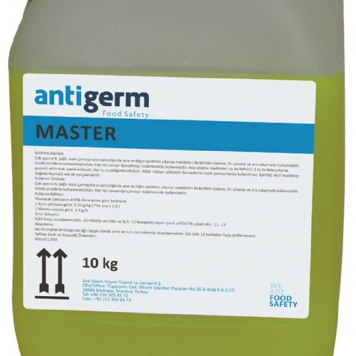 Anti Germ Master Genel Amal Temizleyici ve Ya zc 10KG