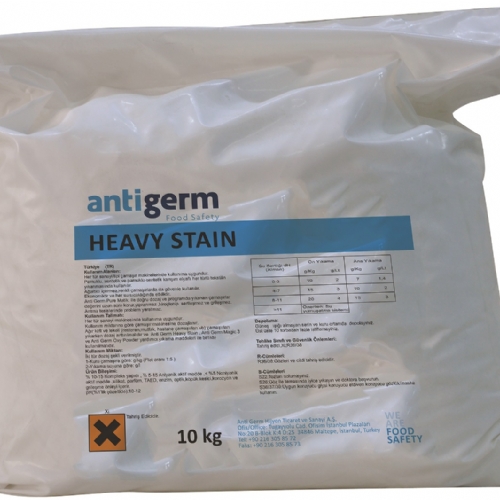 Anti Germ Heavy Stain Ar, Kir, ve Kan karc Toz Yardmc Ykama Maddesi