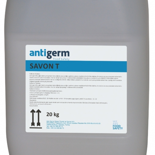 Anti Germ Savon T Sıvı El Sabunu 20 Kg