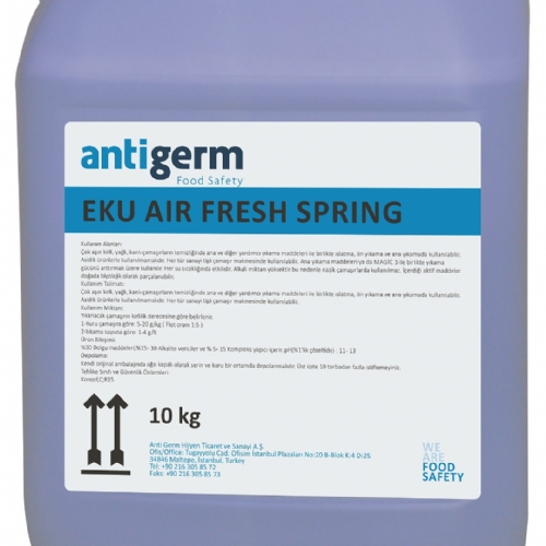 Anti Germ Eku Air Spring Oda ve Çamaşır Parfümü 10 kg