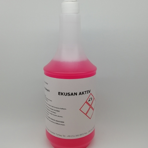 Anti Germ Ekusan Aktive Anti Bakteriyel Banyo, Armatr ve Dua Kabin Temizleyici 600 ML*16