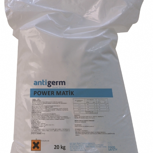 Anti Germ Power Matik Yumuak ve Orta Sertlikteki Sularda, Aartc, Taed ve Enzim Katkl Ana Ykama rn