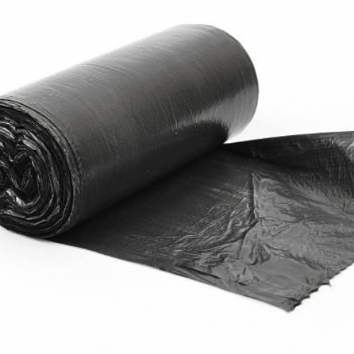 Endüstriyel Jumbo Siyah Çöp Torbası 80 cm x 110 cm 90 lt 400 gr