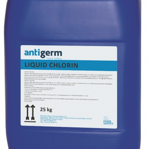 Anti Germ Liquid Chlorin Klor Bazl Aartc ve Hijyenik Etkili Leke karc