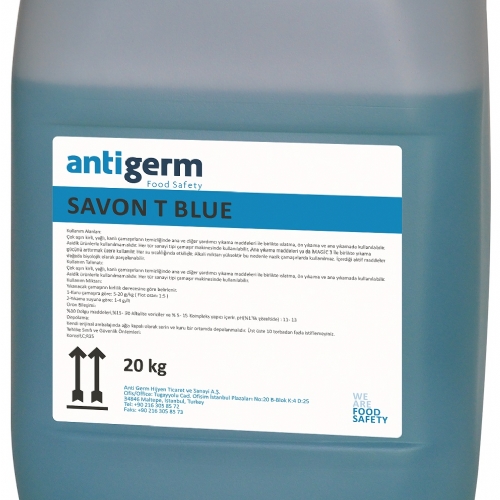 Anti Germ Savon T Blue Sıvı El Sabunu 20 Kg