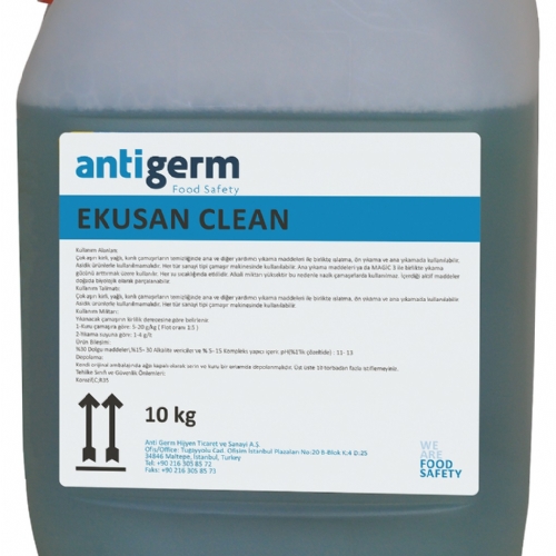 Anti Germ Ekusan Clean Parfm Kokulu Banyo ve Armatr Temizleyici Sv 10 kg