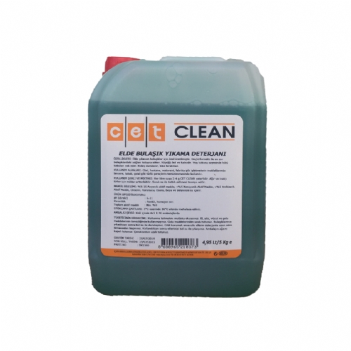 Cet Clean Elde Ykama Bulak Deterjan 5 Kg