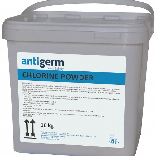 Anti Germ Chlorine Powder Klor Bazlı Ağartıcı ve Leke Çııkarıcı Toz Yardımcı Yıkama Ürünü