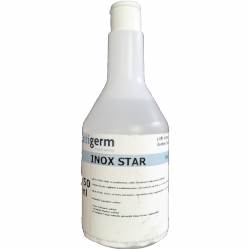 Anti Germ İnox Star Paslanmaz Çelik Temizleyici 600ML