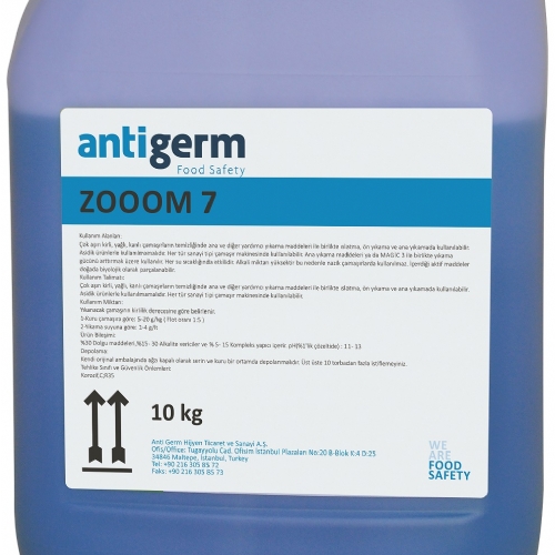 Anti Germ Zooom 7 Dezenfektanlı Genel Temizlik Ürünü 10 Kg