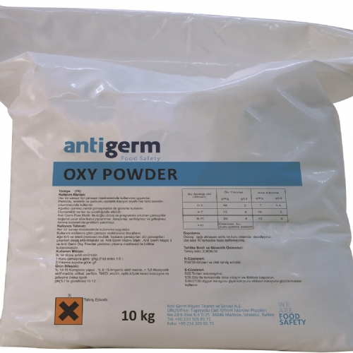 Anti Germ Oxy Powder Oksijen Bazlı Ağartıcı ve Leke Çıkartıcı Toz Yardımcı Yıkama Ürünü