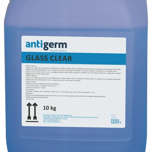 Anti Germ Glass Clear Cam Temizleyici 10 Kg